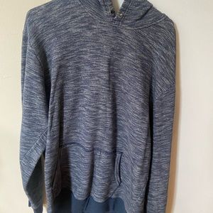 Heathered Blue Hoodie Old Navy